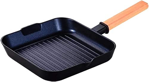 SJHDHDA Schwarzes Bratpfanne Bügeleisen Nicht-Stall-Pfanne Panzerpfanne Hochhitze Gusseisen Gusseisen gesundes kochendes Kochen Kochen kocht Learned extensively