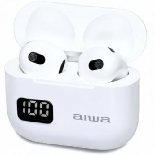AIWA Ebtw-100 White - Auriculares Inear True Wireless
