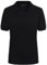 James & Nicholson Damenpolo Classic - Piqué-Poloshirt mit gestrickten Bündchen | Farbe: Black | Grösse: M