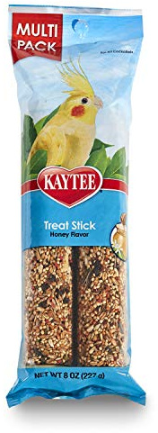 Kaytee Treat Stick Honey Flavor - Cockatiel 8 oz