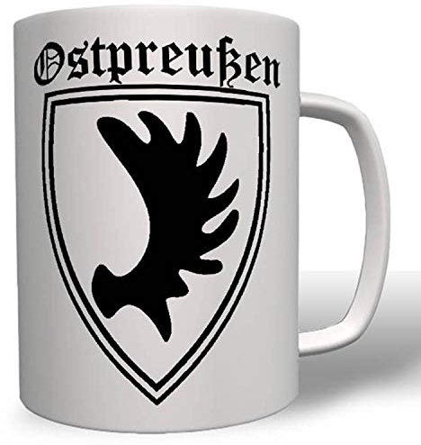 Ostpreußen Wappen Preußen Elch Geweih Deutschland - Tasse Becher Kaffee #3133
