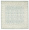 RugVista, Ziegler Madison, Teppich, Hochflor, 200 x 200 cm, Quadratisch, Orientalischer Teppich, Oeko-Tex Standard 100, Polypropylene, Flur, Schlafzimmer, Küche, Wohnzimmer, Weiss / Beige, Mehrfarbig