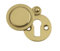 Frelan JV42PB Covered Escutcheon PB, Polished Brass