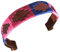 Carlos Diaz Designer Echtes Leder Gewachstes Besticktes Gaucho Polo Pferd Zaumzeug Stirnband (Pony 14 Zoll)