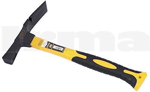 BSD Maurerhammer Berliner Form 600g - Ziegelhammer, Fiberglasstiel Maurerhammer