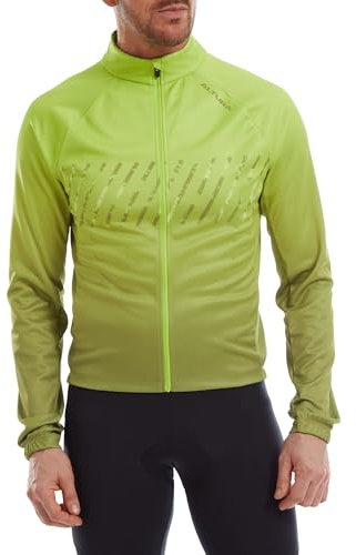 Altura Airstream - Maglia da ciclismo termica riflettente da uomo, taglia XL, colore: Lime