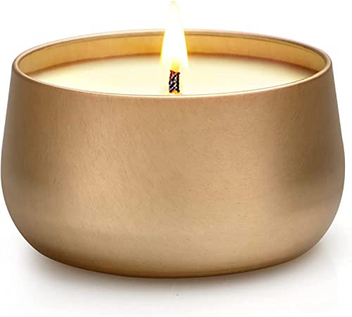 Bougies Parfumées, Grandes Bougies Brûlant 45 Heures, Cire de Soja Naturelle, Fleurs D'oranger Mexicaines, Cadeau de Bougie Parfumée pour La Décoration de Fête de Mariage, Anniversaire de Noël