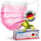 kela 100x Mascherine Chirurgiche Rosa | Certificate CE 100% Made in Germany | Inodori e Resistenti | Chirurgiche di tipo IIR Dispositivo Medico | Mascherina 3 Strati, 100 pezzi