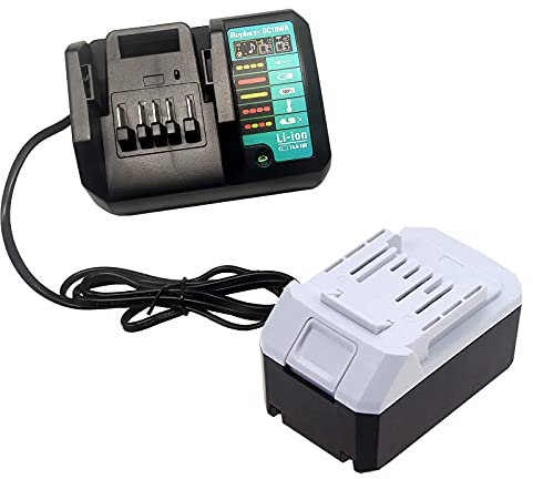 18V 4.0Ah BL1813G BL1820G BL1830G BL1840G 195608-4 Akku + Ladegerät DC18WA Ersatz kompatibel für Makita Impact Treiber HP457D TD127D DF457D UR180D UH522D CL183D JV183D