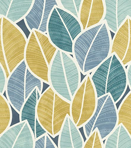 Rasch Tapeten Vliestapete (Botanical) Blau 10,05 m x 0,53 m Selection Vinyl/Vlies 480139