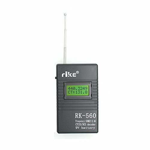 RK560 Frequency Measuring Instrument Portable Frequency Counter RK-560 50MHz-2.4GHz Tester CTCSS DCS Radio Meter