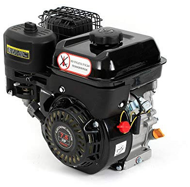 4 Temps 7.5 ch Moteur à Essence Monocylindre 5.1 kW Cylindre OHV électrique Moteur de Karting avec Alarme D'huile 20 mm Ø arbre