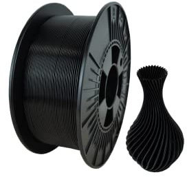 NEBULA FILAMENTS ASA filament 1.75 mm (± 0,05 mm), 3D drucker filament 1 kg spule, 3D printer pla filament hergestellt in der EU, Premium-Qualität für beliebte 3D-Drucker, Schwarz