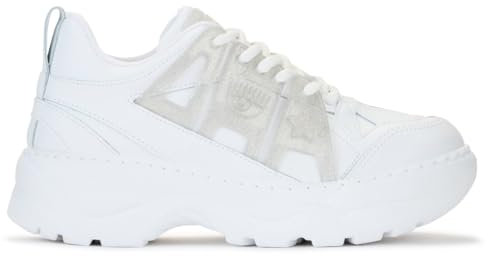 Chiara Ferragni Damen Eye Fly Sneaker White 39 EU