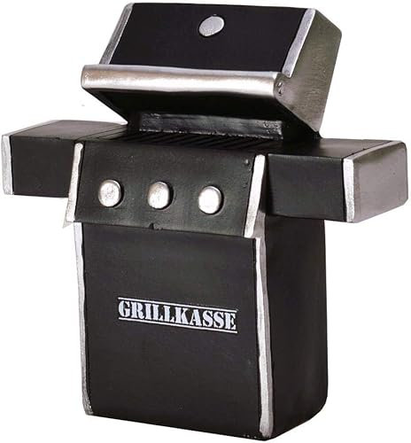 hochwertige Sparbüchse,Sparschwein,Geburtstagsgeschenk Grillkasse,Spardose Grill,Grillmeister,Grillgut aus Polyresin