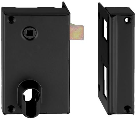 HERACLES - Coffre monopoint en applique pour cylindre européen vertical fouillot de 7 pêne + 5mm droite bichrome - HERACLES - MX-8817-41