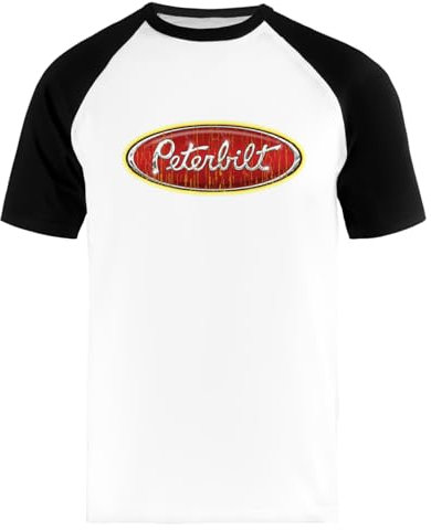 Peterbilt Truck Baseball-Top, T-Shirt, Kurz, Unisex