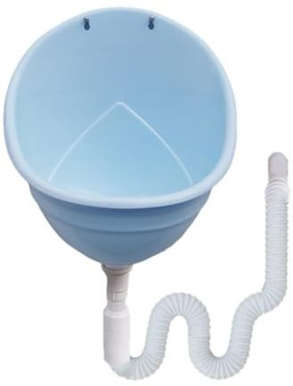 Urinal mit Urinablauf – Tragbares Urinal für Männer, praktisches Töpfchen ohne Wasser | wandmontiertes Urinal | Urinal für Camping im Freien | Toilette ohne Wasser