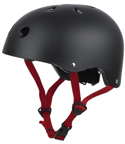 LeapBeast Skaterhelm Fahrradhelm, Belüftung | Sicherheit | leicht | Skateboarding Helm für Fahrrad Skateboard Scooter BMX Kind Erwachsene