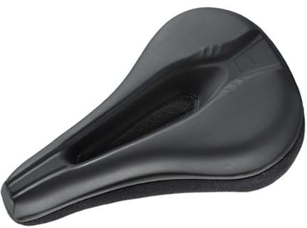 Fahrradsattelbezug, Fahrradsitzbezug, Fahrrad gepolsterter Sattelbezug PU-Leder-Sitzkissen, Rutschfester, weicher Sitzbezug, Die erhöhte Stabilität und Rutschfestigkeit Fahrradzubehör für das Rennrad
