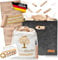 MaderaBlocks® 50 XXL-Holzbausteine Natur, perfekte Ergänzung, 100% Made in Ravensburg Bauklötze Holz unbehandelt Kinder Konstruktions-Spielzeug, Motorik Bausteine 3 4 6 Jahre
