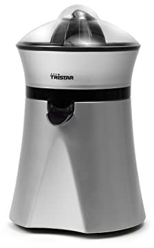 Tristar Spremiagrumi Elettrico CP-2262, Coperchio trasparente incluso, 2 coni per agrumi grandi e piccoli