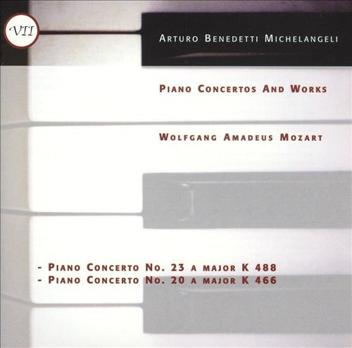 Arturo Benedetti Michelangeli - Mozart: Piano Concertos Nos. 23 & 20 -15/12/1951, GIULINI, ROME
