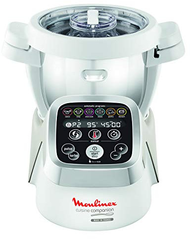 Moulinex Cuisine Companion Robot da cucina, 6 programmi automatici