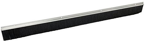 Fixman 447234 Garage Door Brush Strip 50 mm Bristles Aluminium 2 x 1067 mm Aluminium