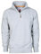 CHEMAGLIETTE! Felpa Da Lavoro Maglia Felpata Cotone Con Mezza Zip In Tinta Payper Miami +, Colore: Grigio Melange, Taglia: L