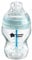 Tommee Tippee Anti-Colic Baby Bottle, Slow Flow Breast-Like Teat and Unique Anti-Colic Venting System, 260ml, Pack of 1, Clear