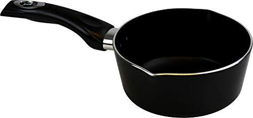 16cm Non Stick Milk Pan with Pouring Lip Induction Base 1.2Lt