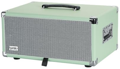 Gator Cases Retro-Serie Vintage-Verstärker-Gestelltasche; 4U Seegrasgrün (GR-RETRORACK-4SG)