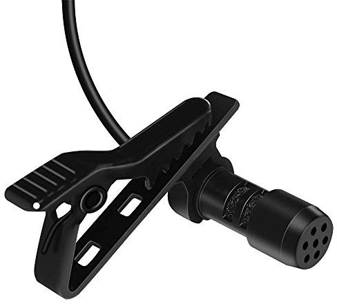 DSTE L1 3.5mm Lavalier Condenser Microphone for DSLR Camera/Smart phone/Camcorder/Audio Recorders