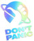 Don't Panic - Per Anhalter durch die Galaxis Hitchhiker's Guide L 0136 (Oil Slick Hologramm) // Sticker OEM JDM Style Aufkleber