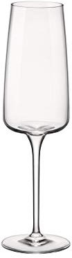 Bormioli Rocco ‘Planeo’ Champagne Glasses (Set of 4) (240ml) – Champagne Flutes/Prosecco Glasses – Lead-Free Crystal Glass: 100% Dishwasher Safe – Luxury Italian Glassware