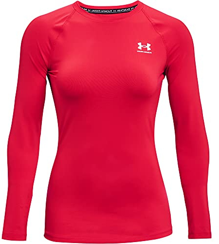 Under Armour Women UA HG Armour Long Sleeve, Lightweight Sports Top, Long-Sleeved Top