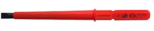 VDE Screwdriver Blade Slotted 6,5X100 MM | Screwdrivers Interchangeable Tools, 1 X Qty - T4915S65