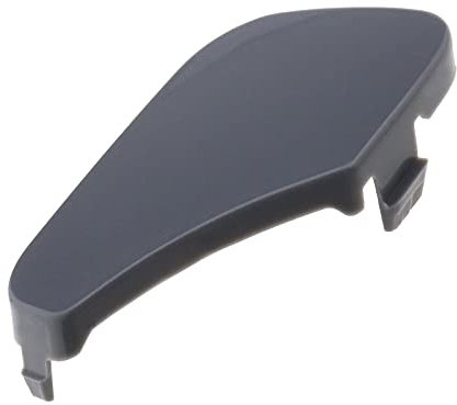 ECSiNG Copertura per gancio di traino per paraurti anteriore per auto, in plastica grigia, compatibile con Ford compatibile con Fiesta MK6 2005-2008 6S6117A989 1375861