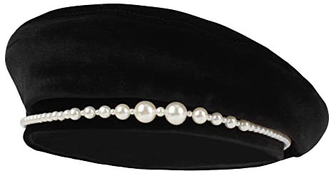 MEGAUK Damen Barett Französische Mütze Mädchen Wollmütze Beanie Maler Kappe Prinzessinhut Fraumütze Baske Baskenmütze Beret Cap Herbst Winter Hut