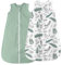 LILBESTIE Gigoteuse Ete 6-12 Mois, 100% Coton Paquet de 2 Gigoteuses Bébé Tog 0.5, Vert et Feuilles