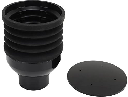 Silikon Faltenbalg für Kaffeemühle, Mühle Bläst Bohnenbehälter, Universelles Silikon Kaffeemühlen Werkzeug für Zuhause, Café, Schwarz