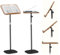 Bureau debout, réglable en hauteur de 46 à 120 cm, avec angle réglable, table d'appoint réglable, bureau mobile pour études, support de podium portable pour l'école, le bureau, l'église