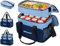 EULANT 2 en 1 Juego de Bolsas Térmicas con Cremallera Impermeable,Bolsa de Almuerzo Grande 16L + Lonchera Isotérmica Pequeña 5L,Neveras Pequeñas Portatiles para Camping Picnic Playa Trabajo Coche