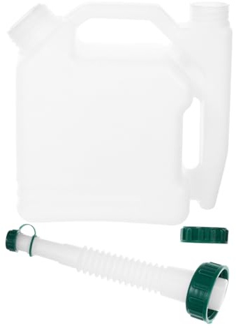 Alipis 1.5l Two-stroke Engine Oil Mixing Bottle Thickened Spout, Compatible 20:1/25:1/40:1/50:1 Ratios, Premixed Container for Outdoor Power Equipment