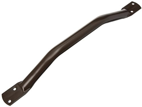 Aidapt Brown Safety Outdoor Indoor 18 (459mm) Easy Grip Coated Steel Grab Bar Rail Support Aid