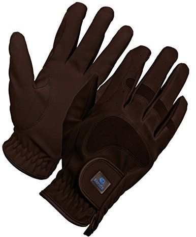 SALE Reithandschuhe CLASSIC ANTI-SLIP, braun, XL