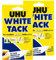UHU White Tack Twin Pack - Sticky Reusable Adhesive Putty