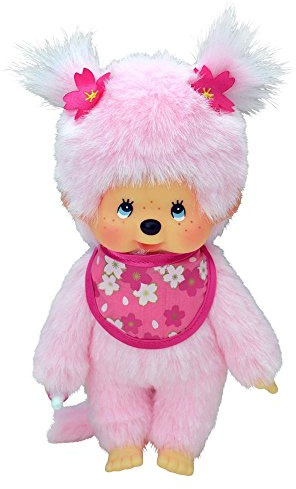 Sekiguchi Cherry Blossom | 20 cm | Kiki | Monchhichi Poupée | Fille | Sakura Rose