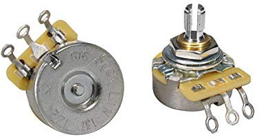 CTS Potentiometer 500K Audio Volume Linear Short Split Shaft für Fender CTS500-B62 E-Gitarre Bass